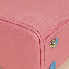 Christian Dior Pink Lady Dior Lizard Mini Chain Bag