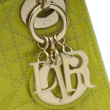 Christian Dior Lime Yellow Lady Dior Mini Bag