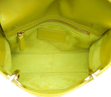 Christian Dior Lime Yellow Lady Dior Mini Bag