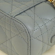 Christian Dior Grey Lady Dior Micro Vanity Case