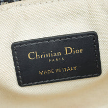 Christian Dior Navy Blue Oblique Saddle Mini Bag W/ Adjustable Strap