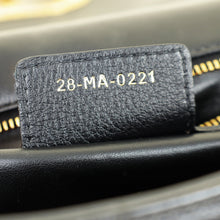 Christian Dior Black Supple Cannage Caro Large Flap Bag