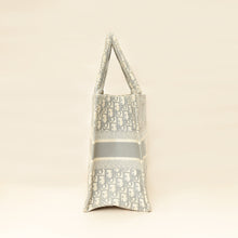 Christian Dior Grey Oblique Book Tote Medium Bag