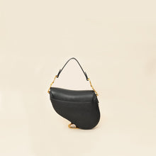 Christian Dior Black Saddle Mini Bag