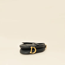 Christian Dior Black Saddle Mini Bag