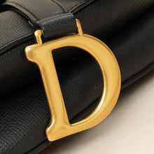 Christian Dior Black Saddle Mini Bag