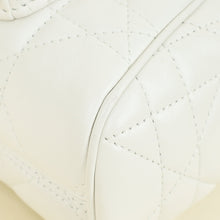 Christian Dior Latte White Small Dior Caro Backpack Bag