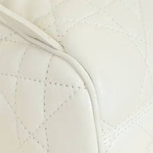 Christian Dior Latte White Small Dior Caro Backpack Bag