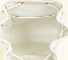 Christian Dior Latte White Small Dior Caro Backpack Bag