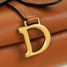 Christian Dior Brown Double Saddle Pouch Crossbody Bag