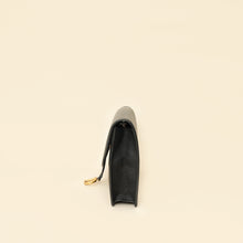 Christian Dior Black Saddle Wallet On Chain Bag