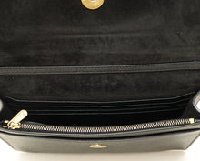 Christian Dior Black Saddle Wallet On Chain Bag