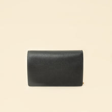 Christian Dior Black Saddle Wallet On Chain Bag