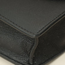 Christian Dior Black Saddle Wallet On Chain Bag