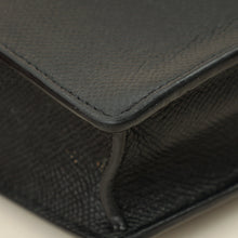 Christian Dior Black Saddle Wallet On Chain Bag