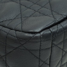 Christian Dior Black Caro Cannage Small Flap Bag