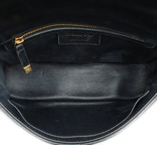 Christian Dior Black Caro Cannage Small Flap Bag