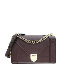 Christian Dior Burgundy Diorama Medium Flap Bag