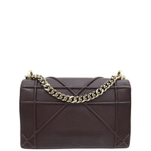 Christian Dior Burgundy Diorama Medium Flap Bag