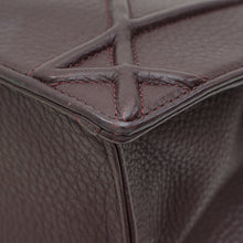 Christian Dior Burgundy Diorama Medium Flap Bag