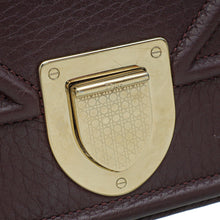 Christian Dior Burgundy Diorama Medium Flap Bag