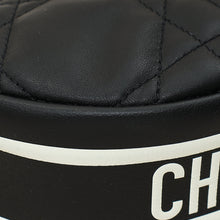 Christian Dior Black Cannage Small Dior Vibe Hobo Bag