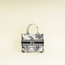 Christian Dior Bicolor Zodiac Embroidery Small Book Tote Bag W/ UP INITIALS
