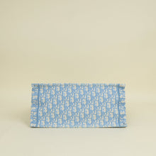 Christian Dior Light Blue Oblique Book Medium Tote Bag