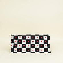 Christian Dior Tricolor Dioramour D-Chess Heart Book Medium Tote Bag