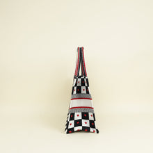 Christian Dior Tricolor Dioramour D-Chess Heart Book Medium Tote Bag