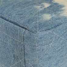 Christian Dior Blue Tie-Dye Denim Macrocannage Caro Medium Shoulder Bag