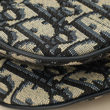 Christian Dior Navy Blue Mini Saddle Bag w/Strap