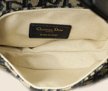 Christian Dior Navy Blue Mini Saddle Bag w/Strap