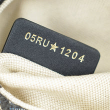 Christian Dior Navy Blue Oblique Saddle Mini Bag W/ Strap