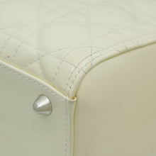 Christian Dior White Lady Dior Large Bag
