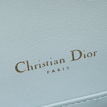 Christian Dior Placid Blue Lady Dior Chain Clutch