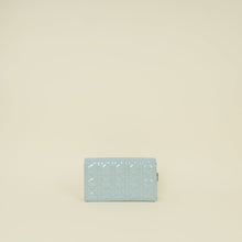 Christian Dior Placid Blue Lady Dior Chain Clutch