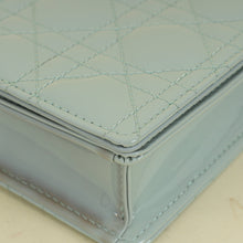 Christian Dior Placid Blue Lady Dior Chain Clutch