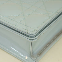 Christian Dior Placid Blue Lady Dior Chain Clutch