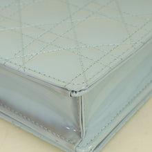 Christian Dior Placid Blue Lady Dior Chain Clutch