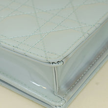 Christian Dior Placid Blue Lady Dior Chain Clutch