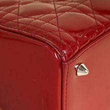 Christian Dior Red Lady Dior Medium Bag