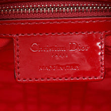 Christian Dior Red Lady Dior Medium Bag