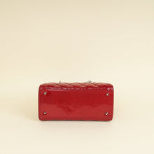 Christian Dior Red Lady Dior Medium Bag