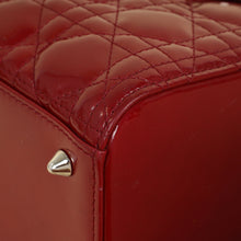 Christian Dior Red Lady Dior Medium Bag