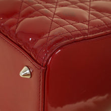 Christian Dior Red Lady Dior Medium Bag