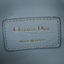 Christian Dior Blue Cannage Micro Caro Bag