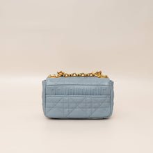Christian Dior Blue Cannage Micro Caro Bag