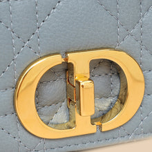 Christian Dior Blue Cannage Micro Caro Bag
