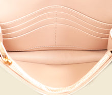 Christian Dior Iridescent Metallic Pink Caro Pouch with Chain